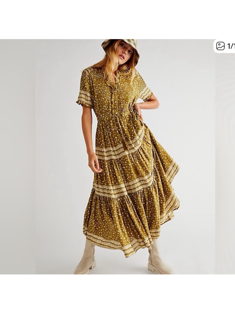 Free People, Feelings Maxi Dress